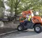 Orange JLG Skytrak variable reach forklift