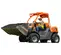 Orange JLG Skytrak variable reach forklift