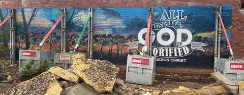 Preserving a Retaining Wall Mural – Melbourne