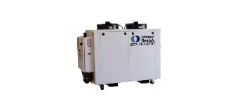 white air cooled chiller system