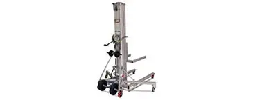 Material Lift, 400-650 lbs., 24-25 ft., Manual