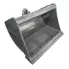 Gray Tag Mini-Excavator Bucket, 36 in. Smooth