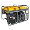 Yellow and gray WACKER 9,600-9,900 W Portable Generator, Gas