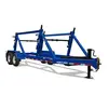 Blue Felling cable reel & pole trailer
