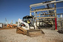 Skid Steer on Jobsite