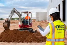 United Rentals Construction Site