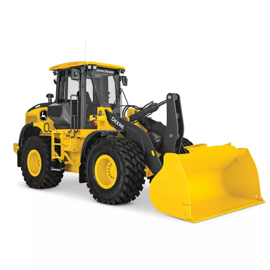 Yellow John Deere Wheel Loader