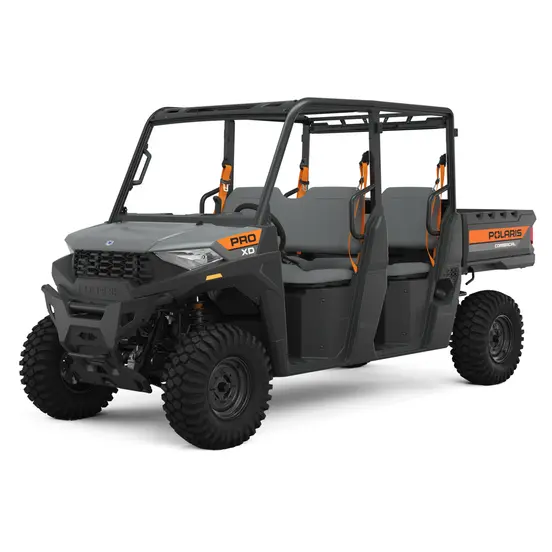 Green Polaris Pro mid-size 4-seater UTV