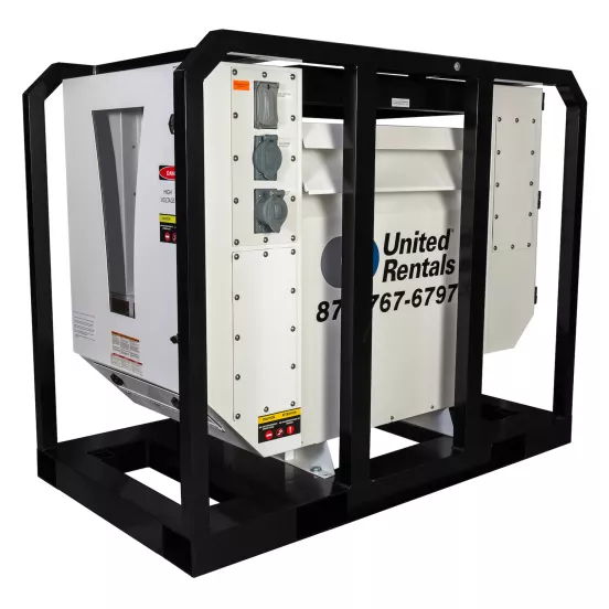 White and black 500 kVA Step Down Transformer, 600V to 208/120