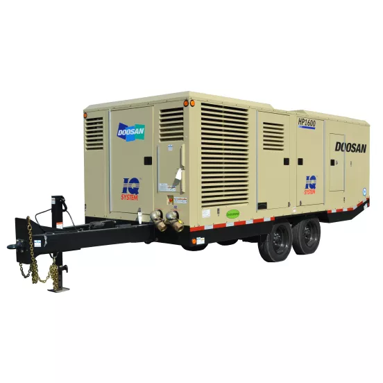 Beige Doosan air compressor
