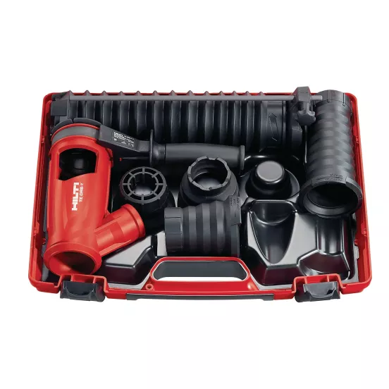 Red and black HILTI Dust Removal System Vacuum Accessory for Breaker Hammers