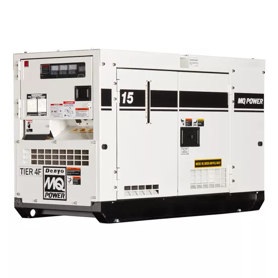 White MULTIQUIP 11-22 kW Towable Generator, Tier 4 Diesel