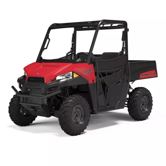 Red Polaris 2-Seat UTV