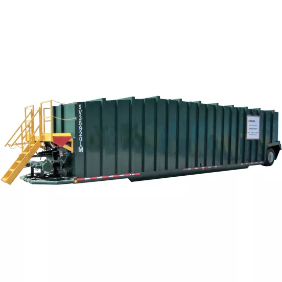 Green Wichita 21,000 Gal. Fixed Axle Manifold Tank, Lined