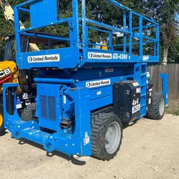 2019 Genie GS-4390 RT Rough Terrain Scissor Lift