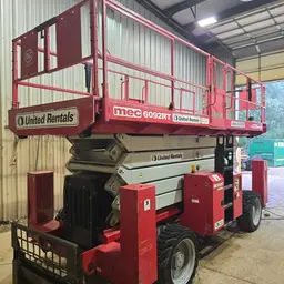 2018 MEC 6092RT Rough Terrain Scissor Lift