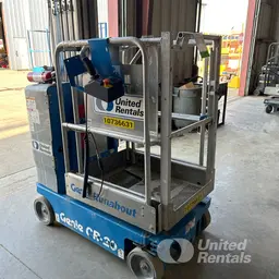 2018 Genie GR-20 Self-Propelled One-Person Lift