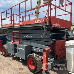 2016 Skyjack SJ9250RT Rough Terrain Scissor Lift