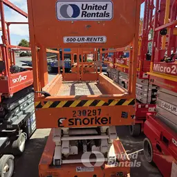 2019 Snorkel S3219E Scissor Lift