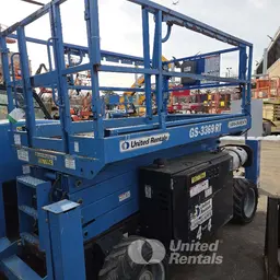 2017 Genie GS-3369 RT Rough Terrain Scissor Lift