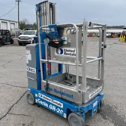 2018 Genie GR-20 Self-Propelled One-Person Lift