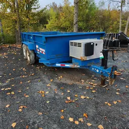 2018 Towmaster T-12HD 12FT GAS Dump Trailer