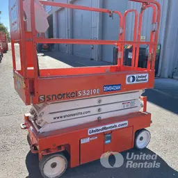 2019 Snorkel S3219E Scissor Lift