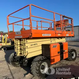 2018 JLG 430LRT Rough Terrain Scissor Lift