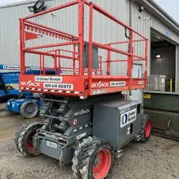 2018 Skyjack SJ6832RT Rough Terrain Scissor Lift