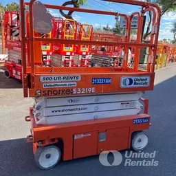 2018 Snorkel S3219E Scissor Lift