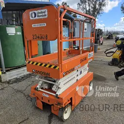 2019 Snorkel S3219E Scissor Lift