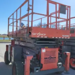 2018 Skyjack SJ8841RT Rough Terrain Scissor Lift