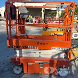 2021 Snorkel S3215E Scissor Lift