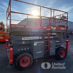 2018 Skyjack SJ8841RT Rough Terrain Scissor Lift