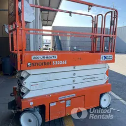 2019 Snorkel S3226E Scissor Lift