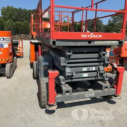 2018 Skyjack SJ8841RT Rough Terrain Scissor Lift