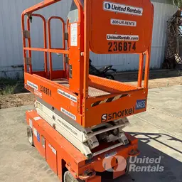 2019 Snorkel S3219E Scissor Lift