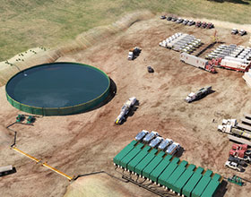 a jobsite using Baker products