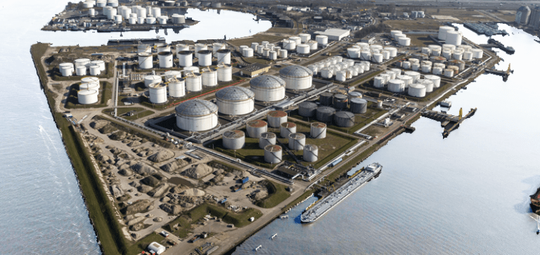 Hydro Test at Tank Terminal - Slider