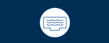 Contain card - blue